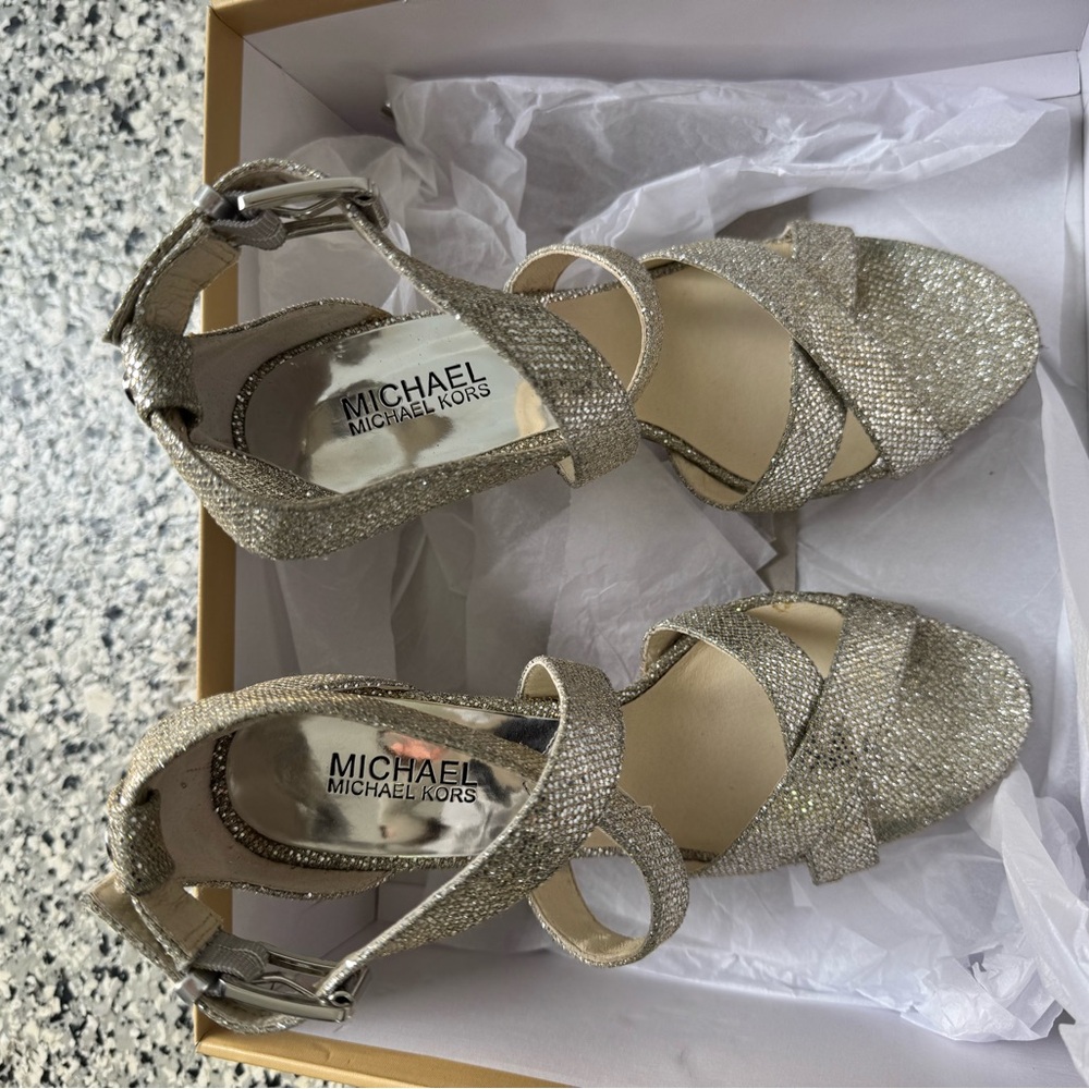Michael Kors Silver Women's Shoes